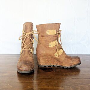 Sorel Joan Of Arctic Wedge Leather Women